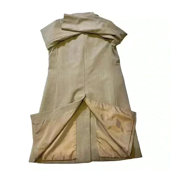 GAP Women's Knee-length Classic Overcoat Coat Long Sleeve Notched Collar Grey S - Picture 9 of 14